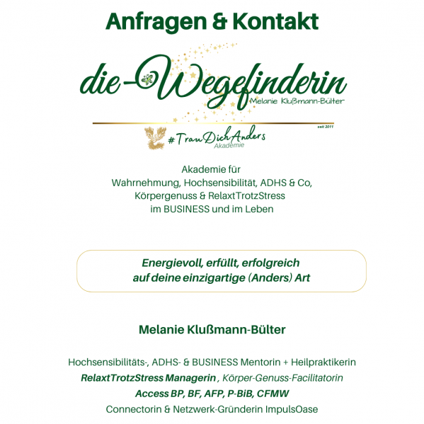 Anfragen und Kontakt